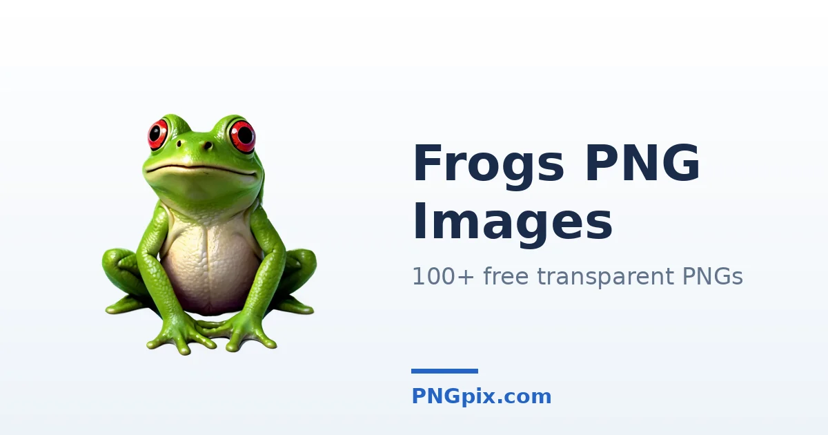Frogs PNG images