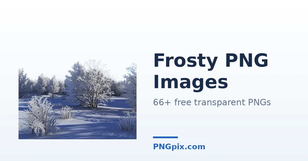 Frosty PNG images
