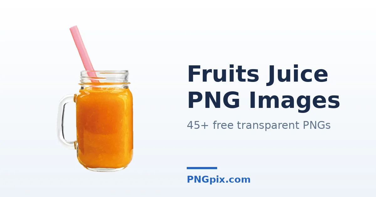 Fruits Juice PNG images