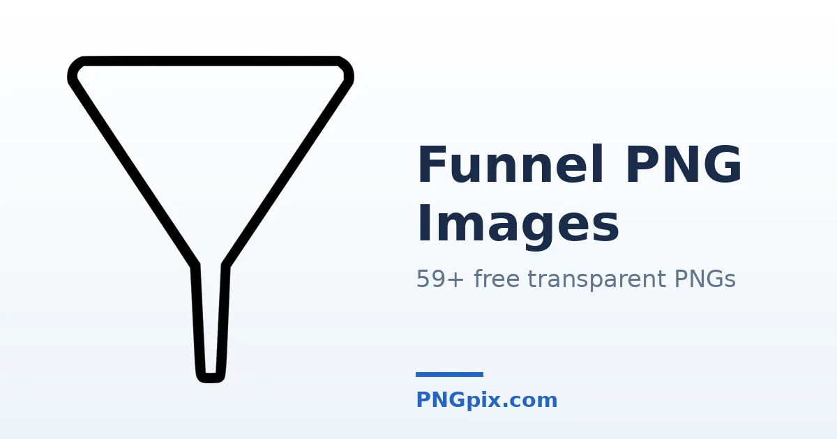 Funnel PNG images