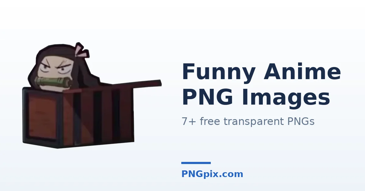Funny Anime PNG images