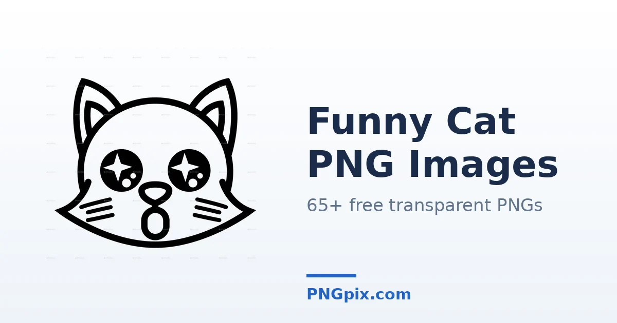 Funny Cat PNG images