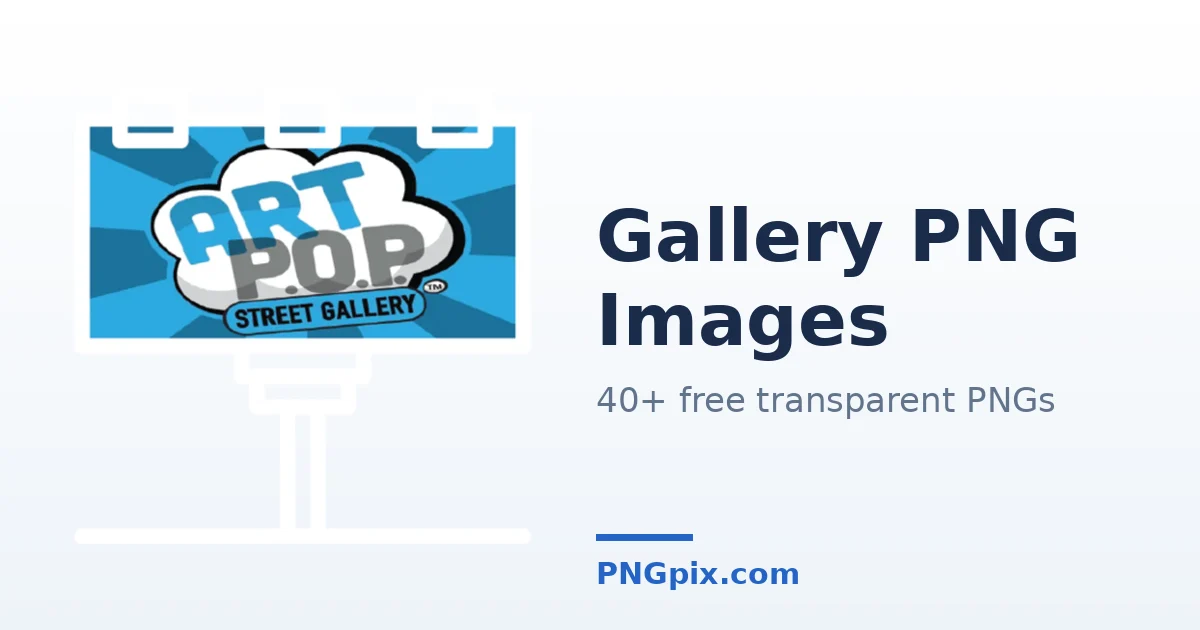 Gallery PNG images
