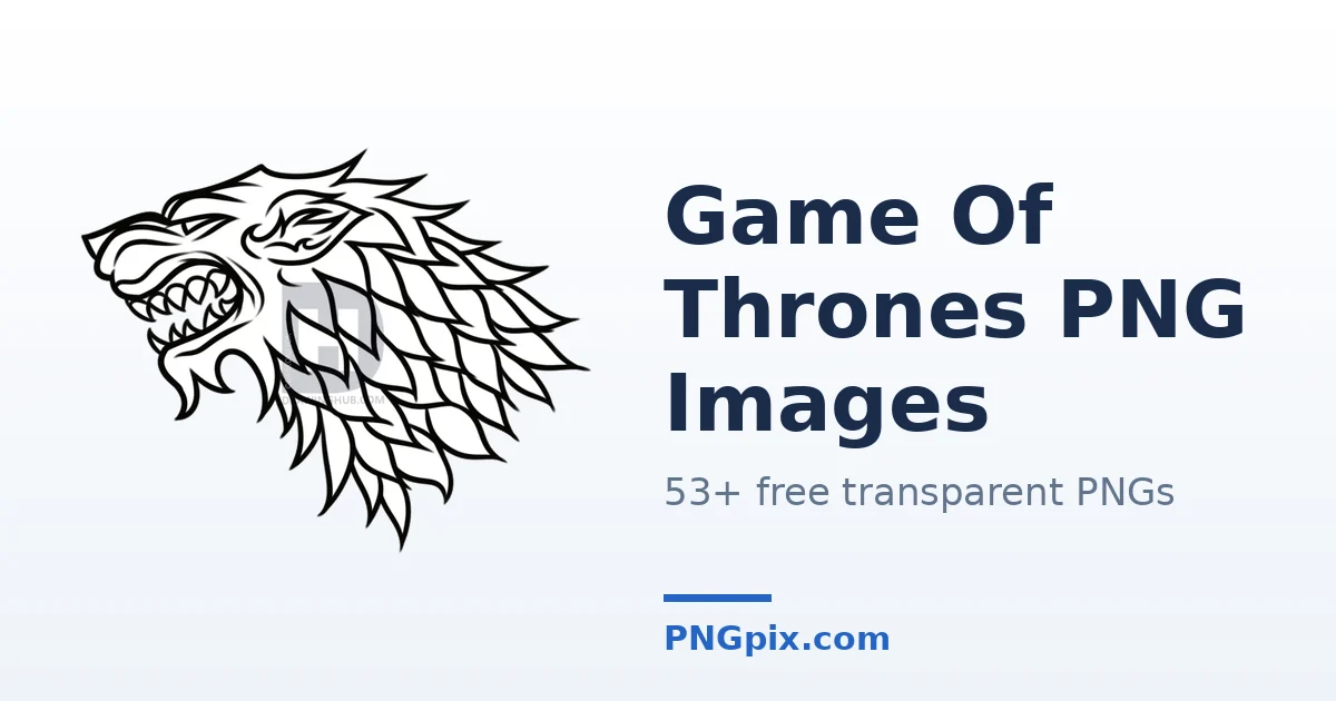 Game Of Thrones PNG images