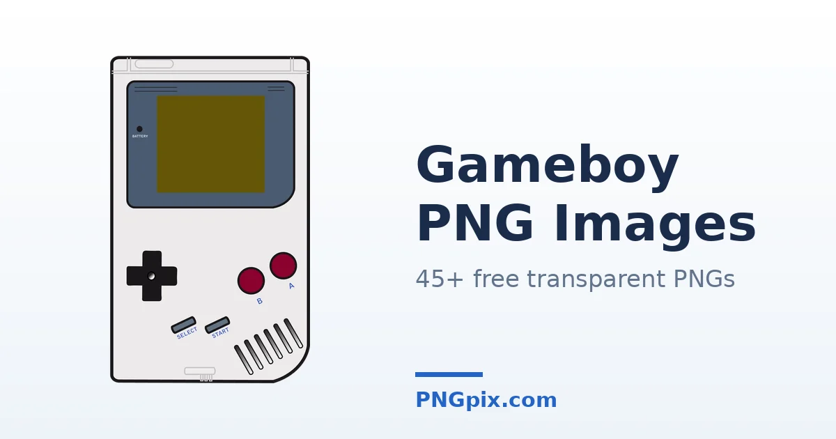 Gameboy PNG images