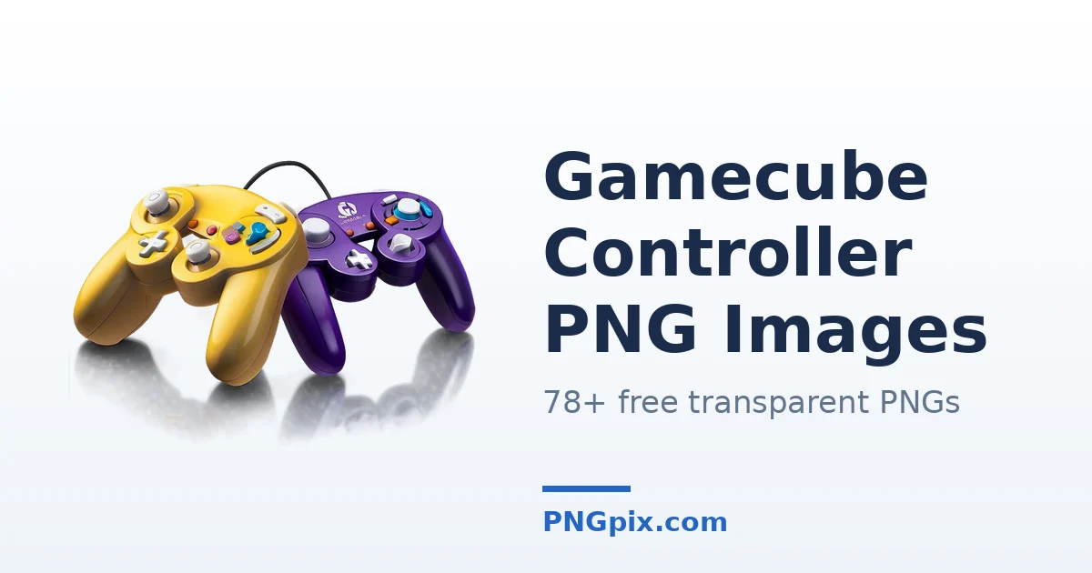 Gamecube Controller PNG images