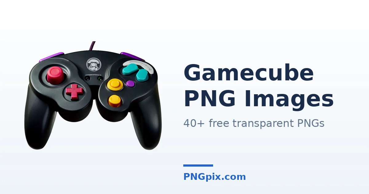 Gamecube PNG images
