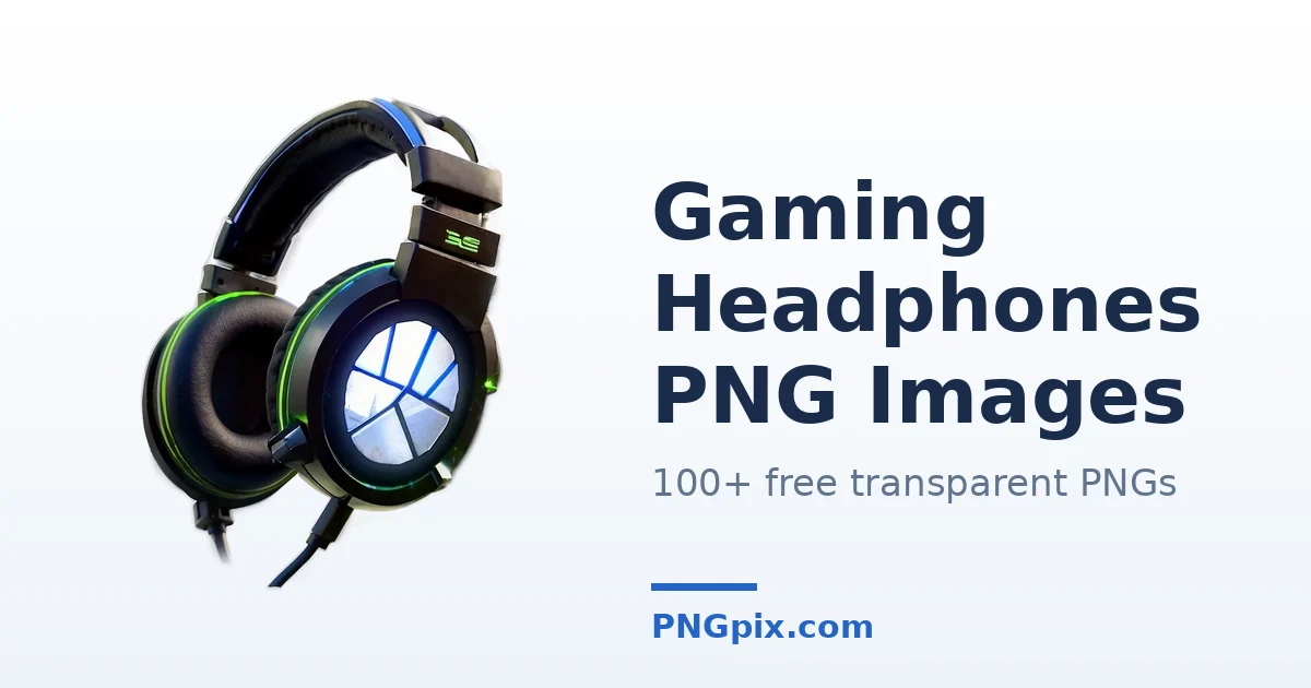 Gaming Headphones PNG images