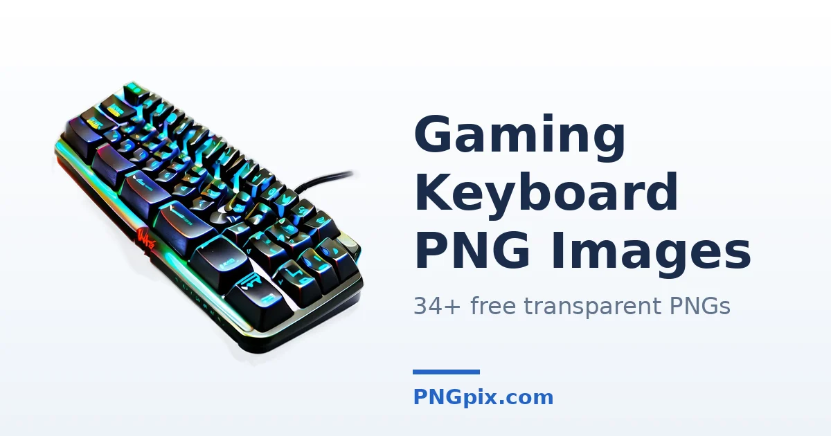 Gaming Keyboard PNG images