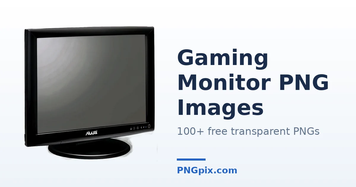 Gaming Monitor PNG images