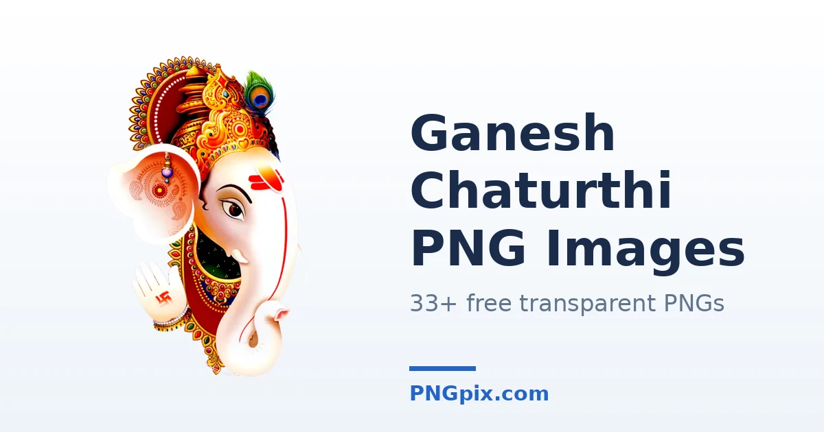 Ganesh Chaturthi PNG images