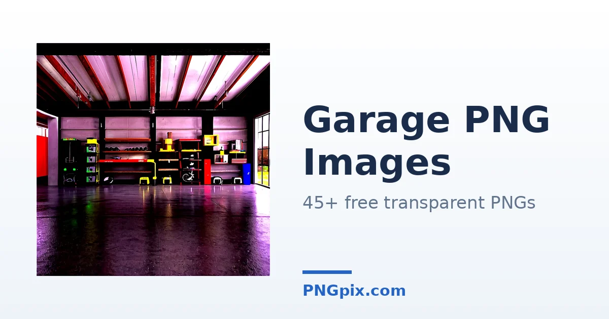 Garage PNG images