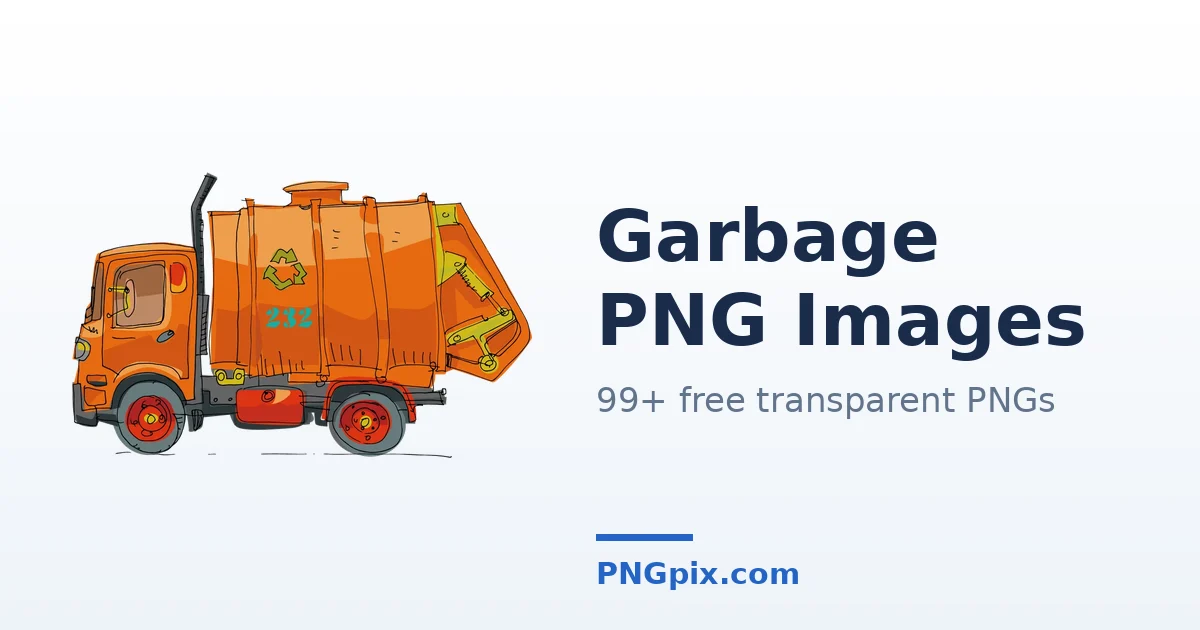 Garbage PNG images
