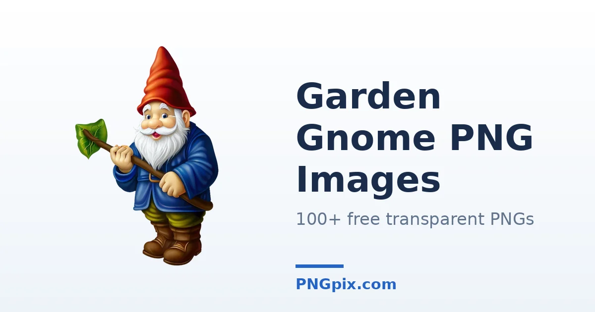 Garden Gnome PNG images