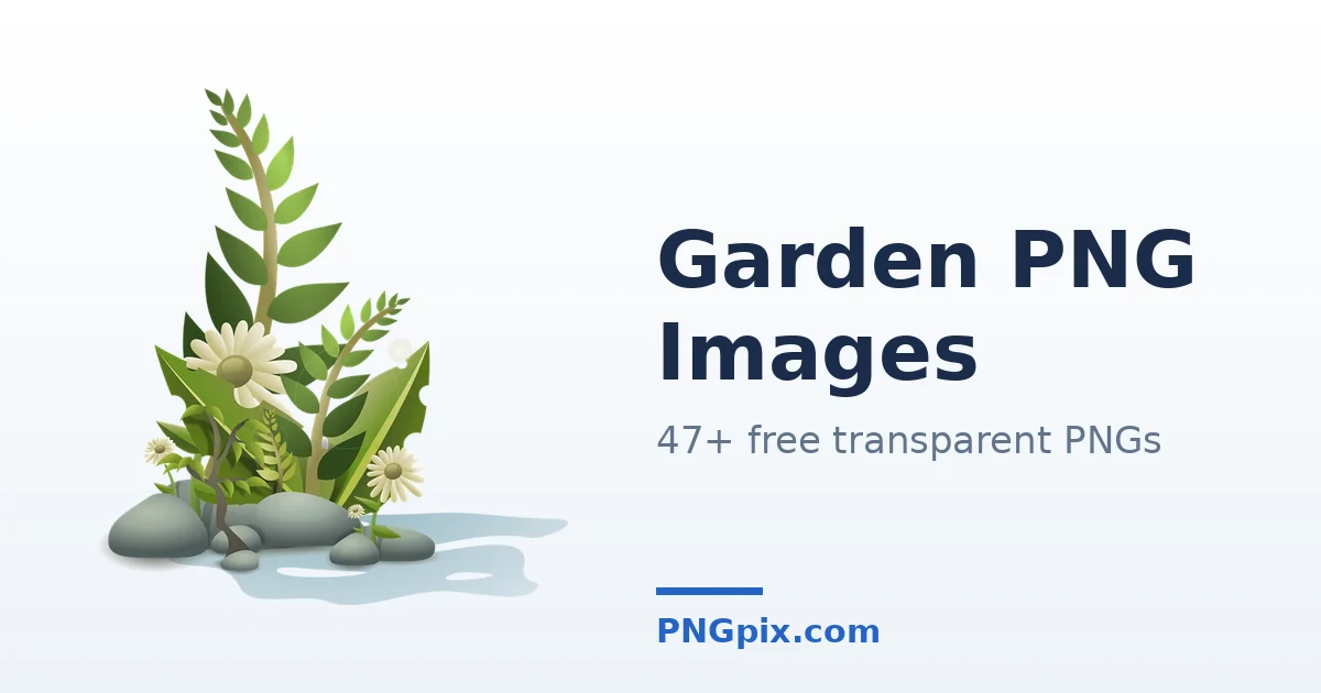 Garden PNG images