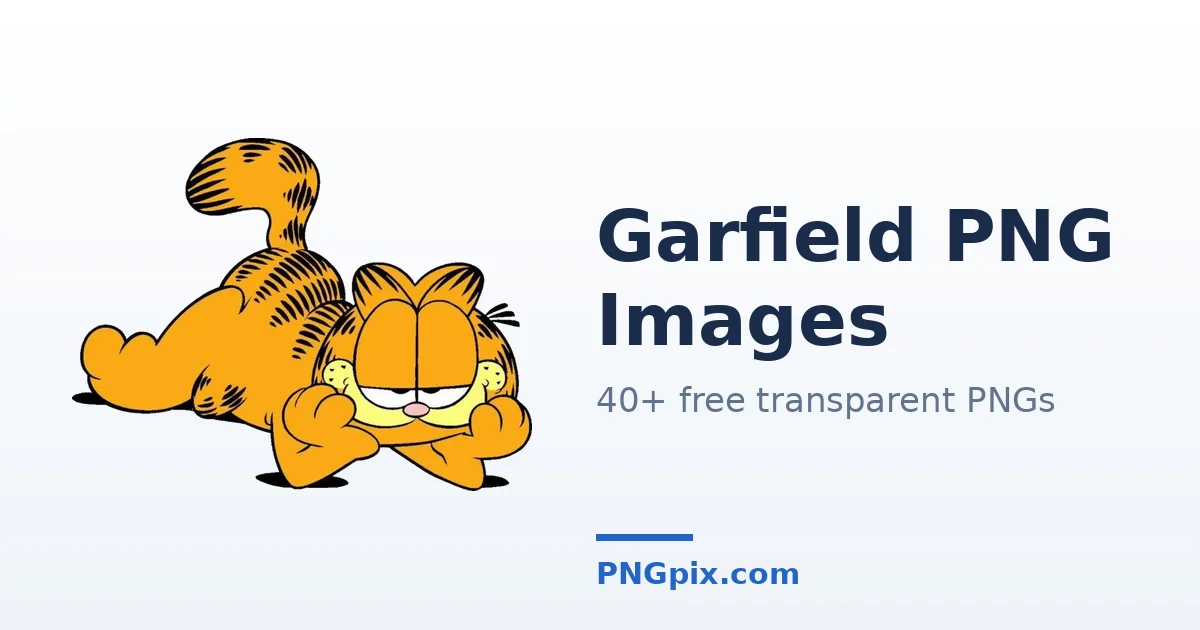 Garfield PNG images