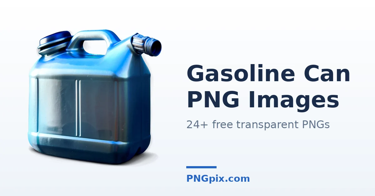 Gasoline Can PNG images