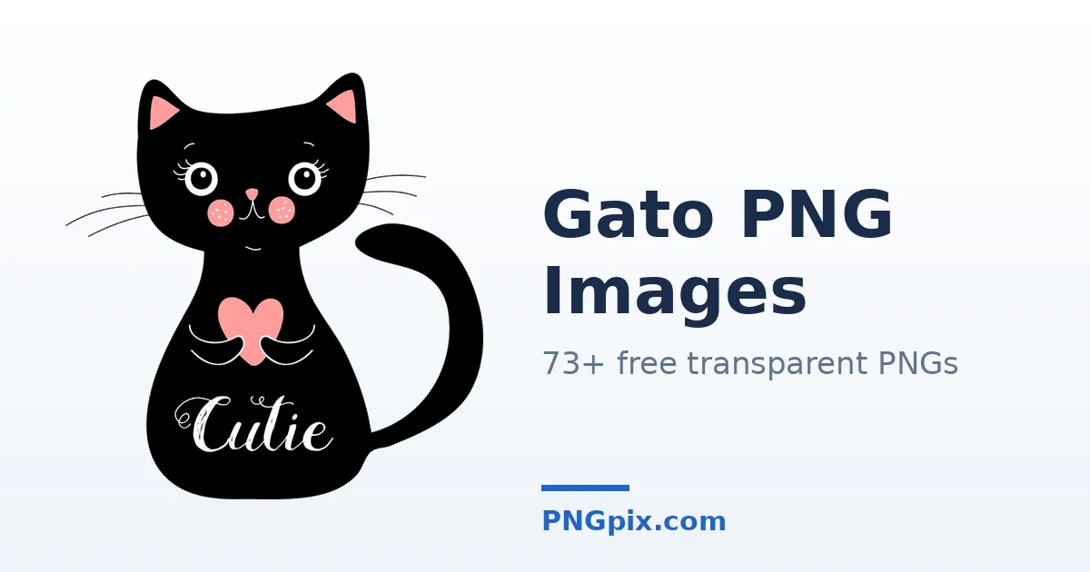 Gato PNG images