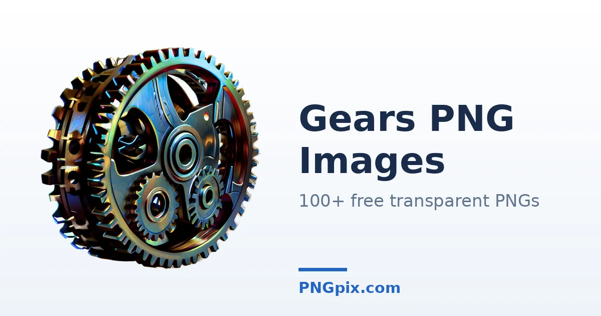 Gears PNG images