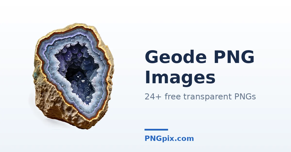 Geode PNG images