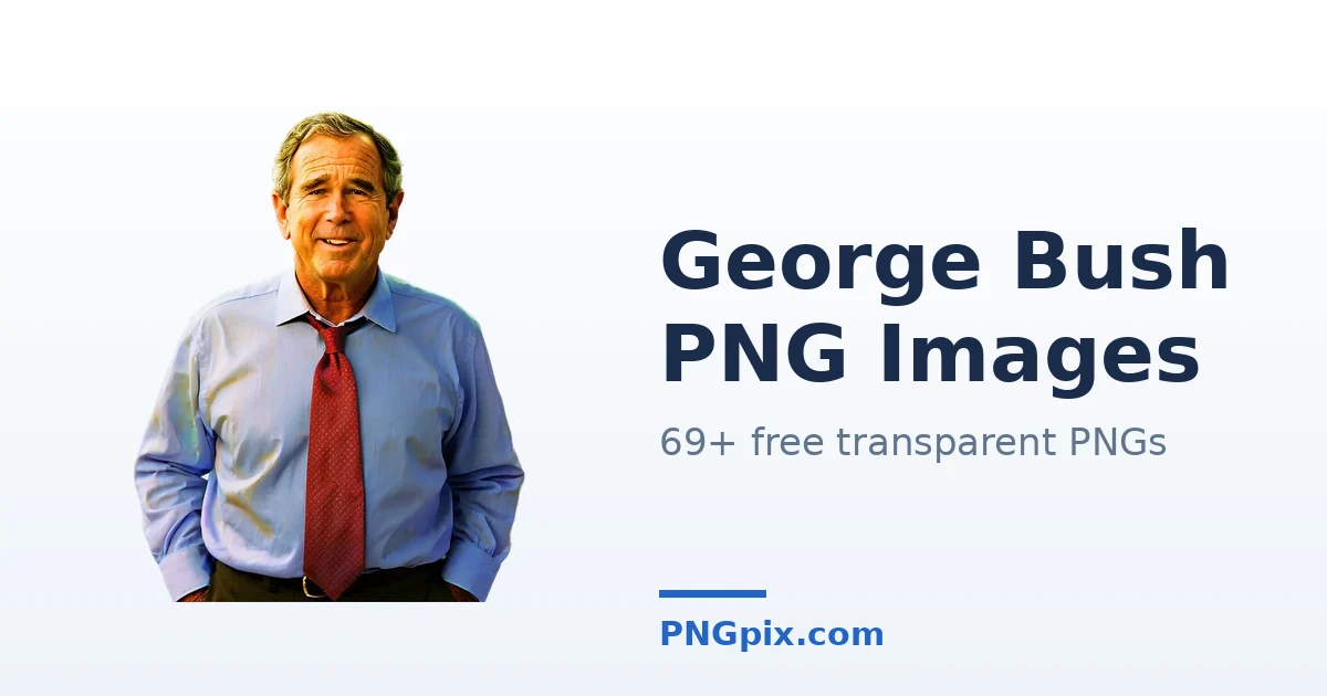 George Bush PNG images