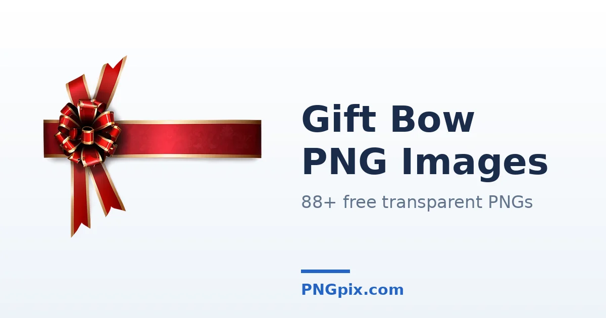 Gift Bow PNG images