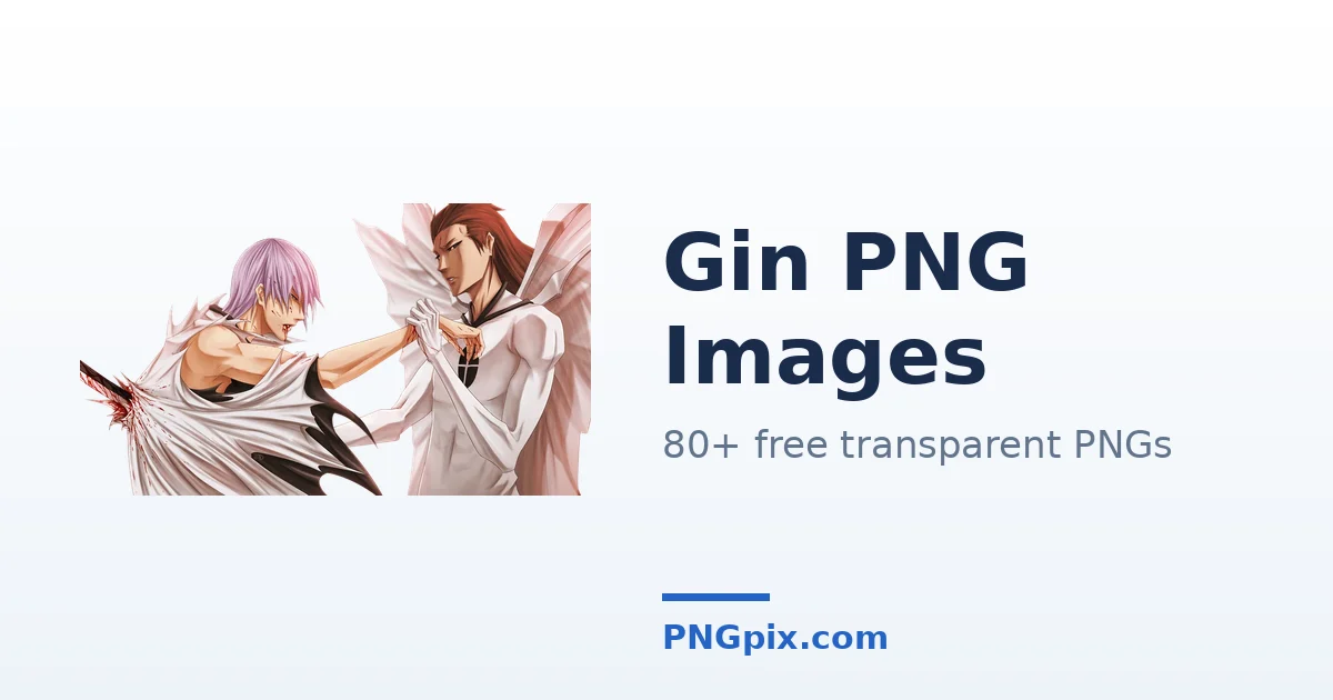 Gin PNG images