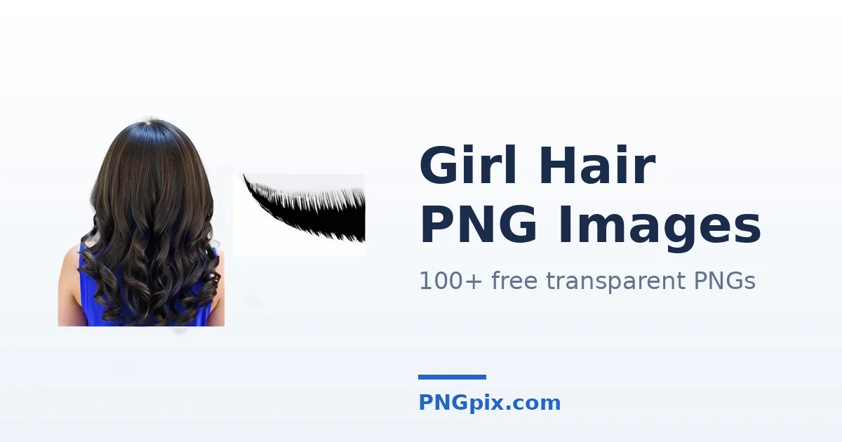 Girl Hair PNG images