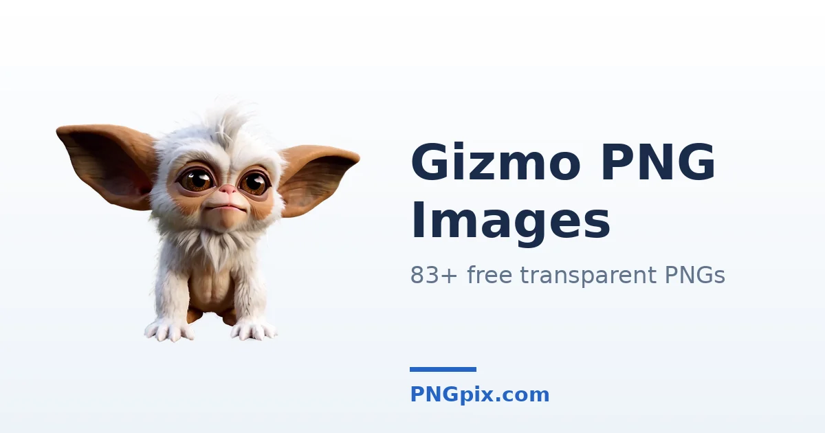 Gizmo PNG images