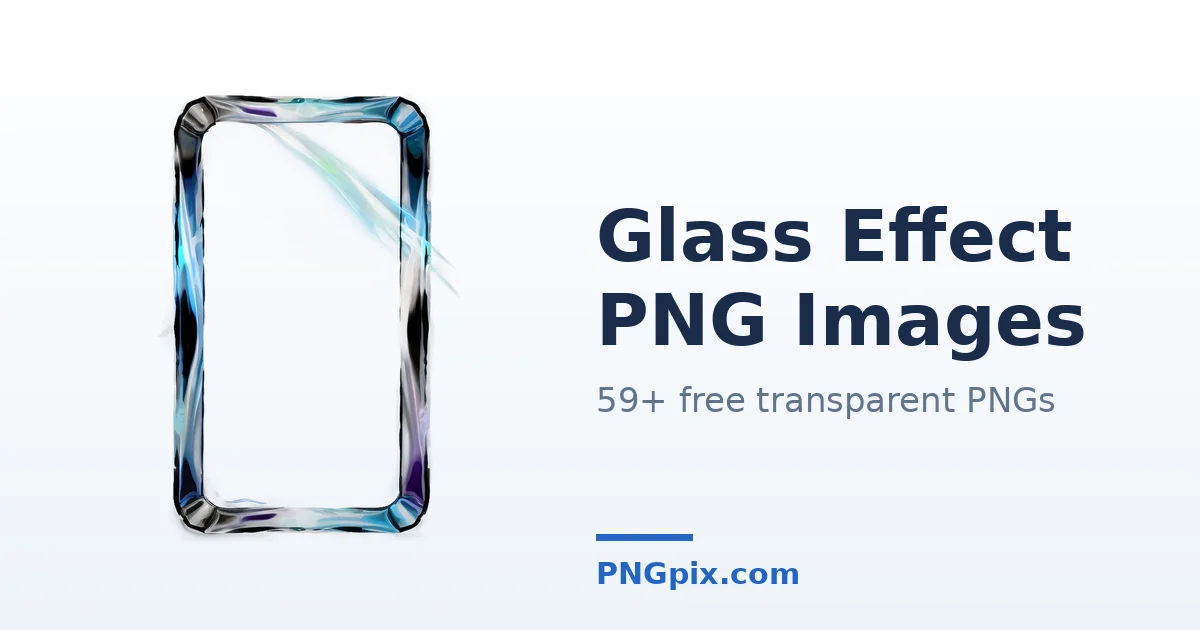 Glass Effect PNG images
