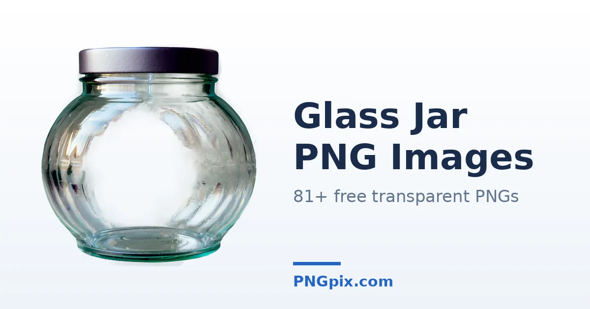 Glass Jar PNG images