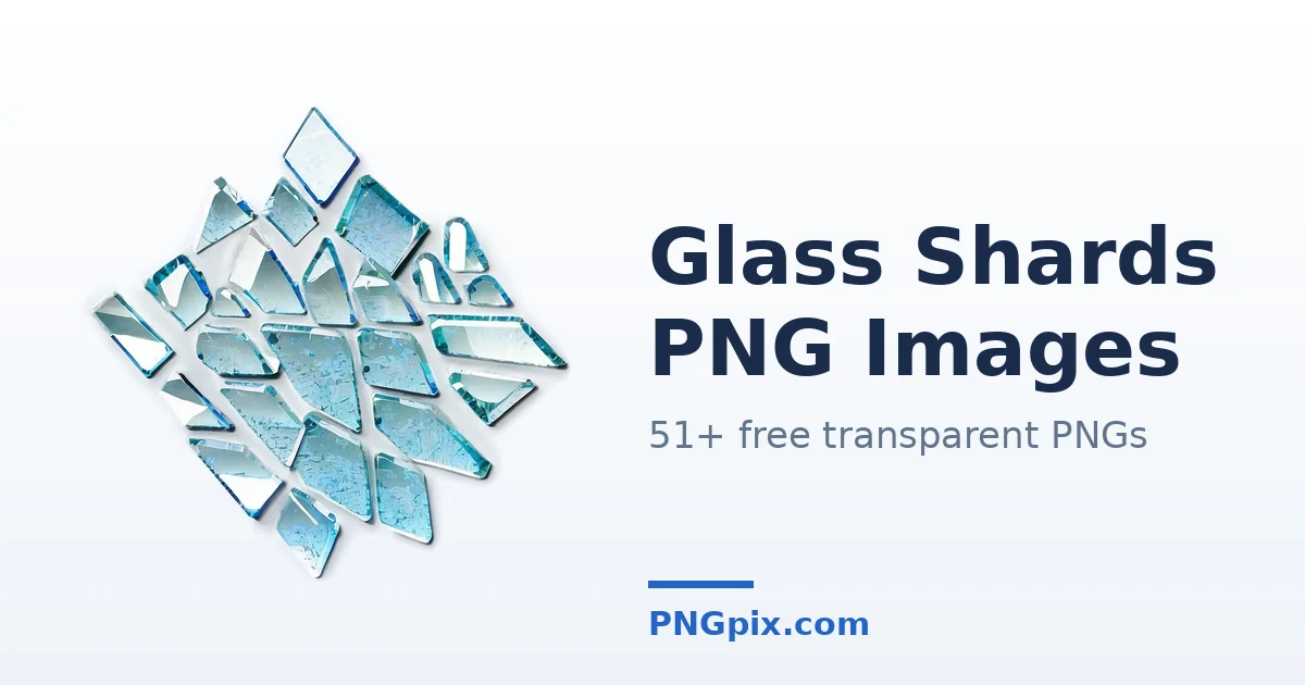 Glass Shards PNG images