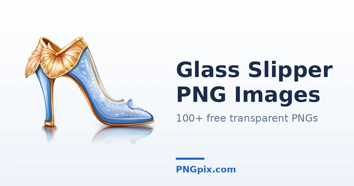 Glass Slipper PNG images