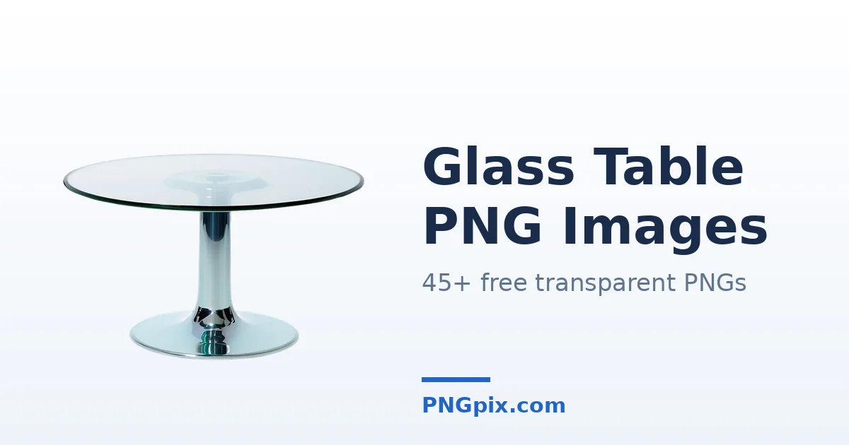 Glass Table PNG images
