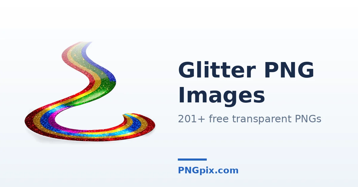 Glitter PNG images