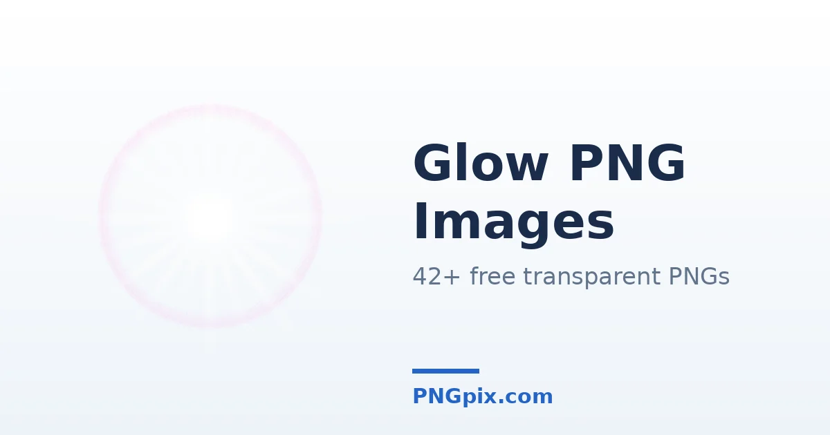 Glow PNG images