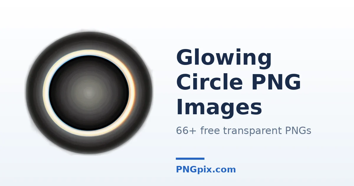 Glowing Circle PNG images