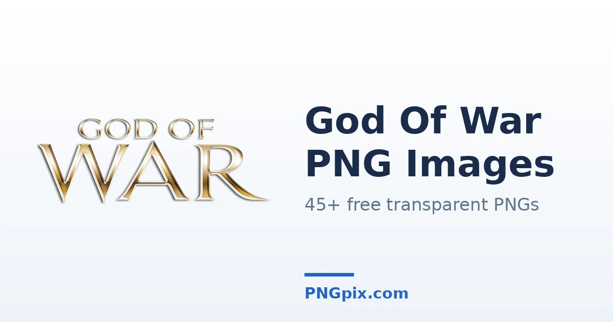 God Of War PNG images