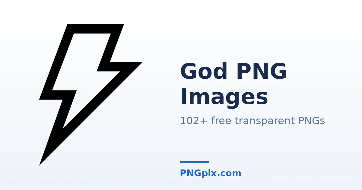 God PNG images