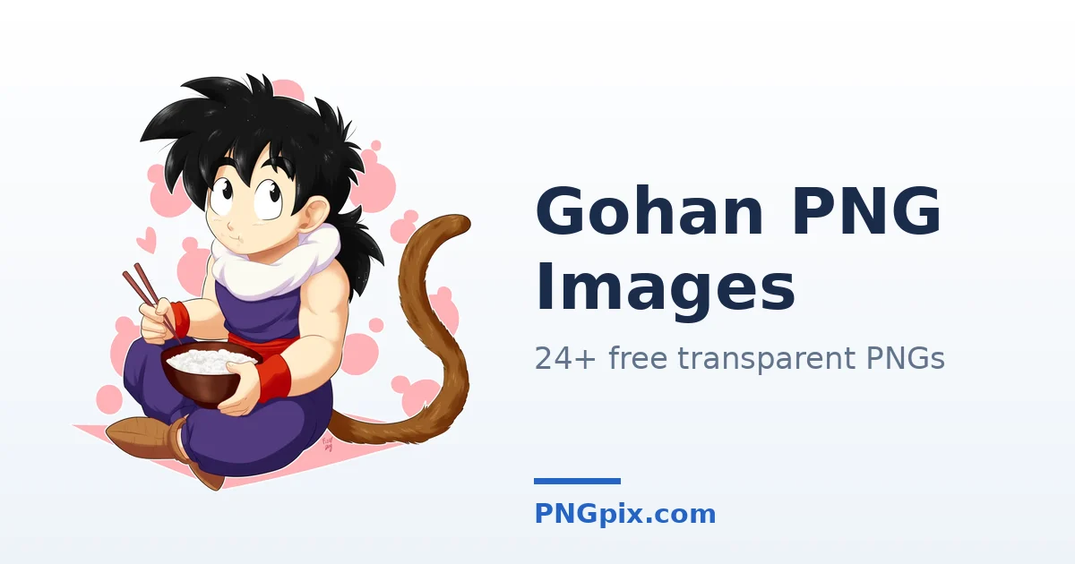 Gohan PNG images