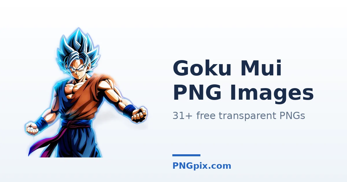 Goku Mui PNG images