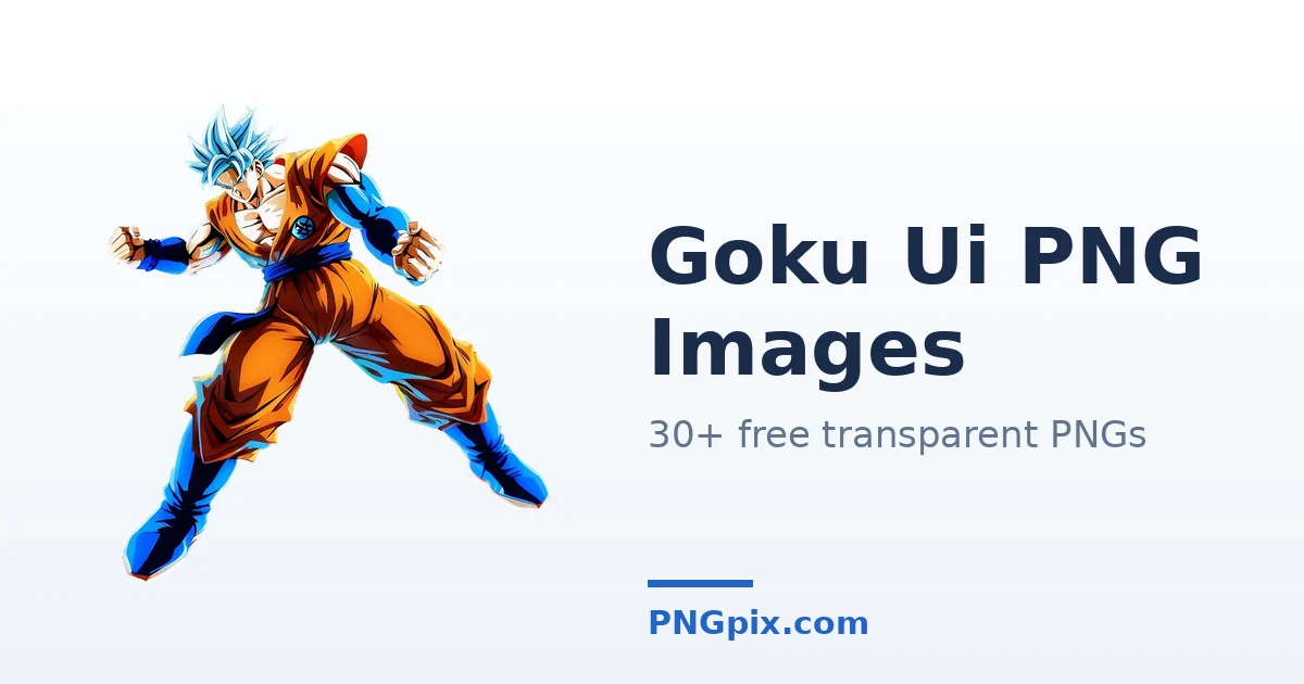 Goku Ui PNG images