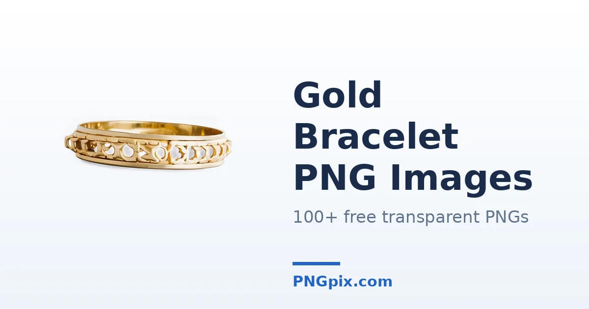 Gold Bracelet PNG images