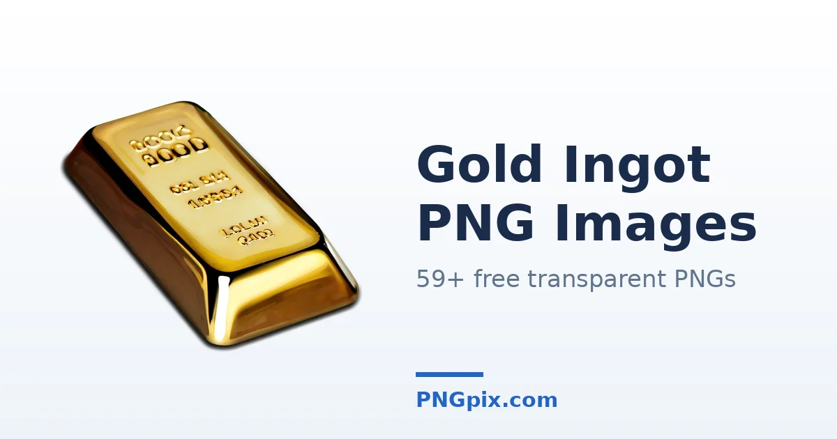 Gold Ingot PNG images