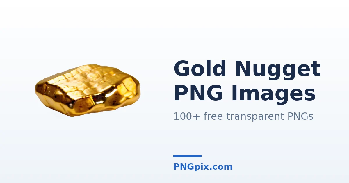 Gold Nugget PNG images