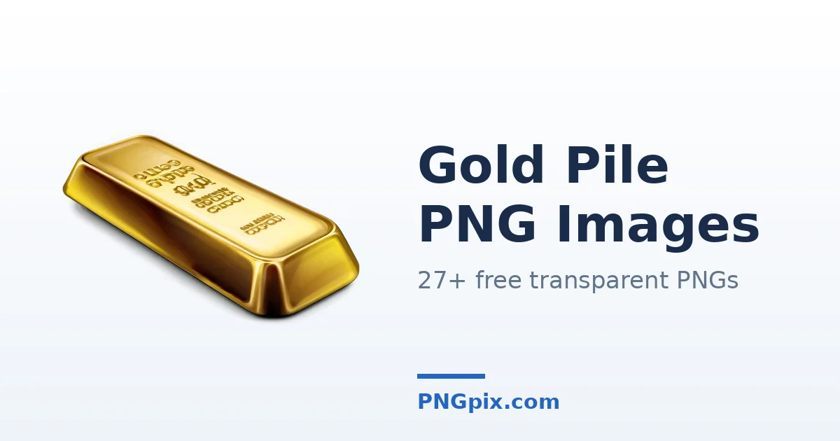 Gold Pile PNG images