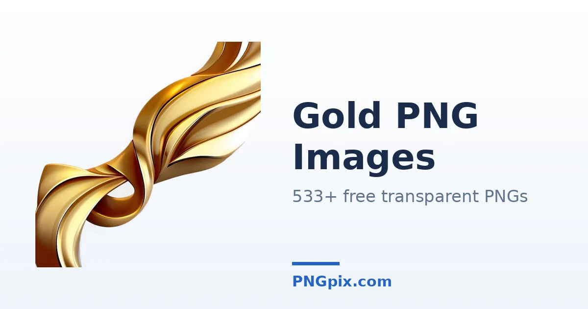 Gold PNG images