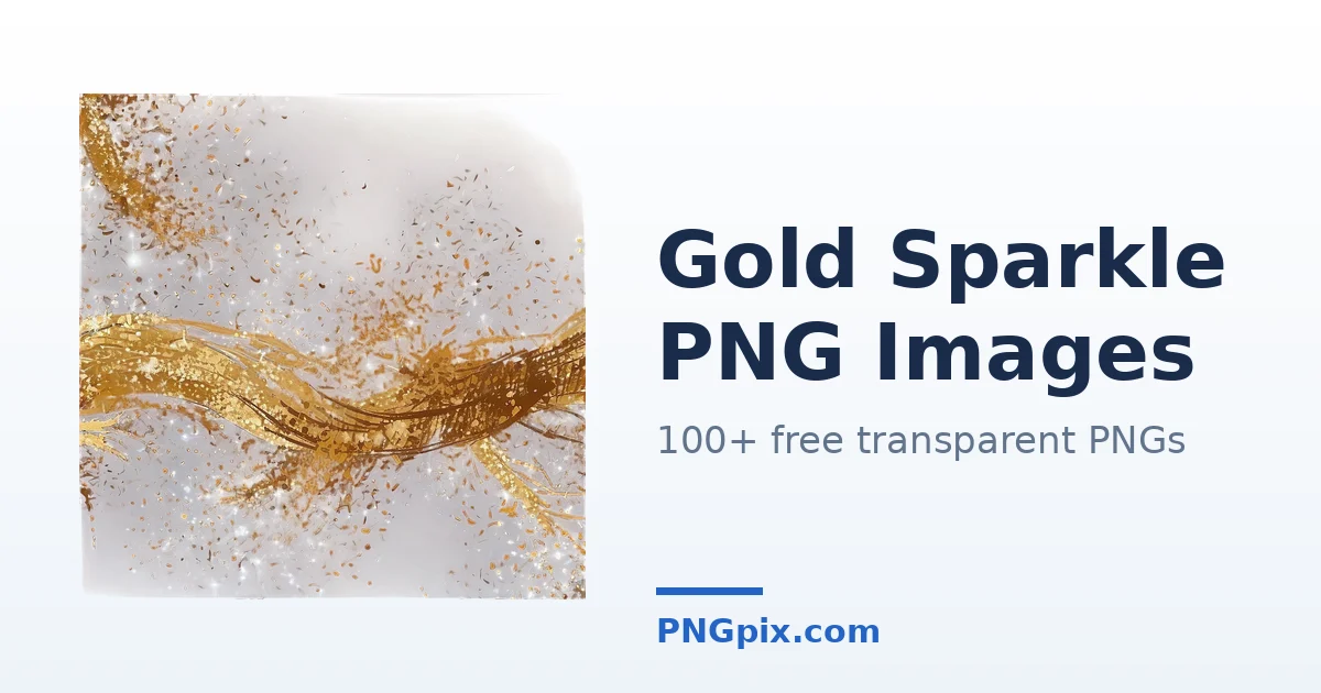 Gold Sparkle PNG images