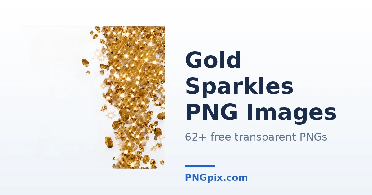 Gold Sparkles PNG images