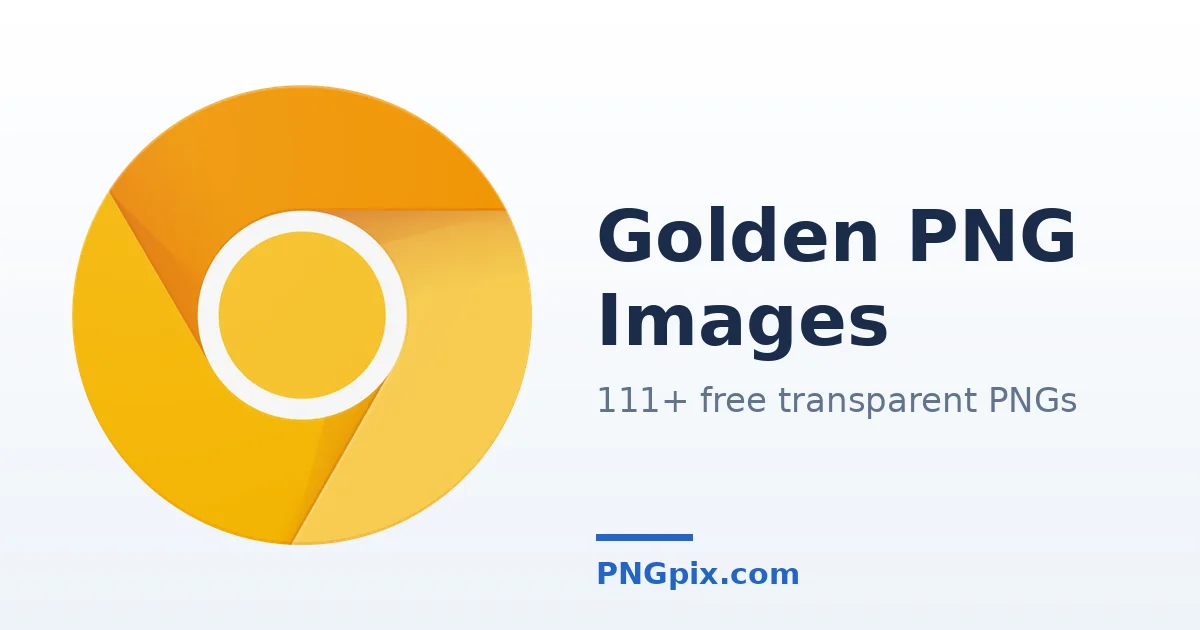 Golden PNG images